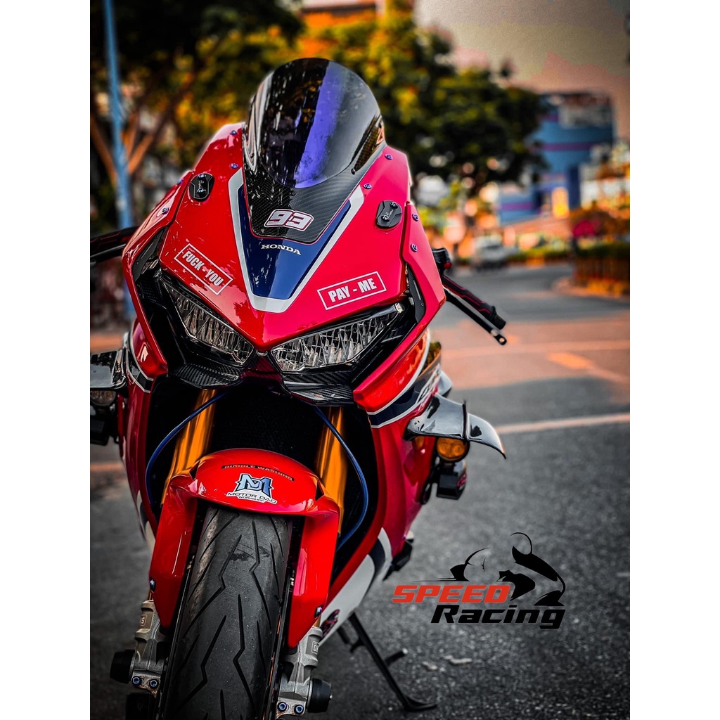 Cánh Gió Vân Carbon cho S1000RR - CBR1000RR - ZX10R - R1- R6 - H2 - V4 - GSX1000 ...