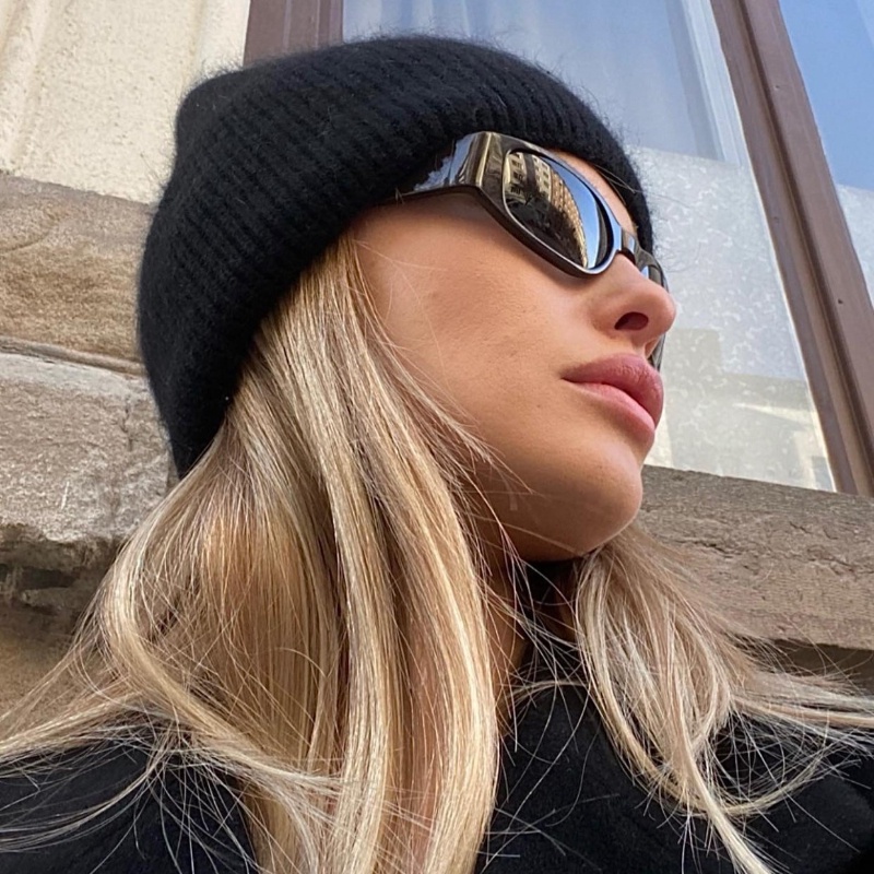 Kính Mát Hình Mắt Mèo Nhiều Màu Sắc Phong Cách Phương Tây Thời Trang