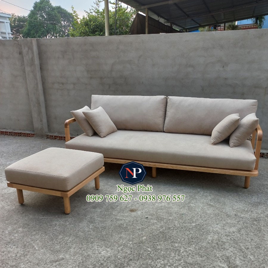 Nệm Ngồi Ghế Sofa Gỗ Cao Cấp - Nhận May Nệm Ghế Salon Mây Theo Yêu Cầu
