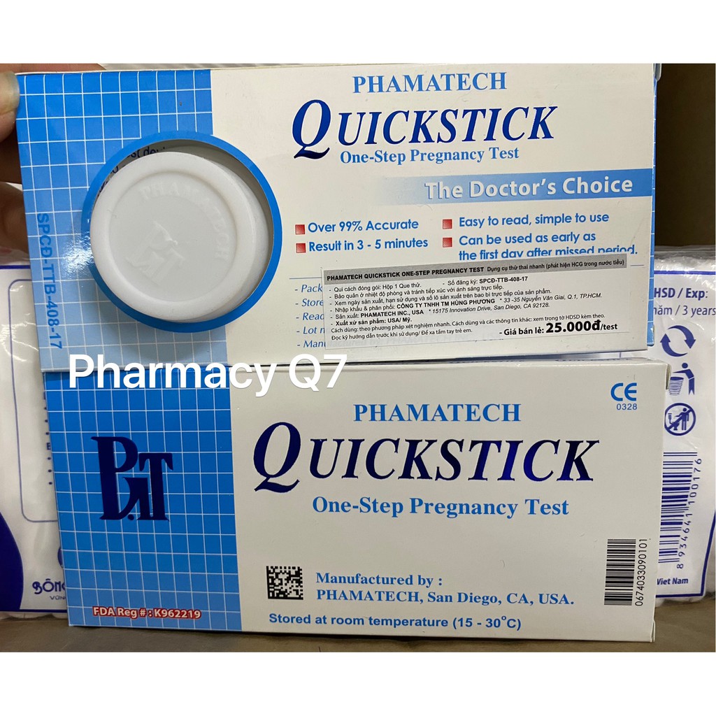 Que thử thai Quickstick Quicstick Quictic Quíctic