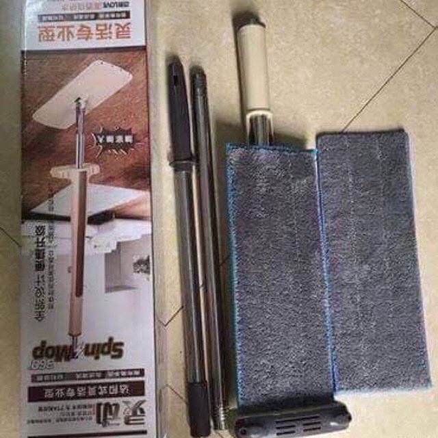 Chổi Lau Nhà Tự Vắt Nhật Bản HÀNG LOẠI 1 + tặng kèm 1 tấm lau DỄ SỬ DỤNG