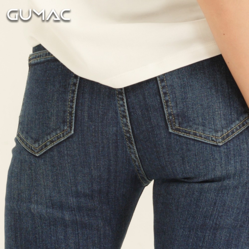 Quần jeans skinny rua lai QJA883 GUMAC