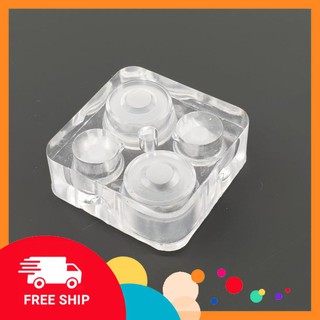 Đế mica 4 lỗ đựng hũ mực xăm - đế mực.
