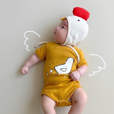 Bộ Sưu Tập Sở Thú Mùa Hè Áo Liền Quần Dễ Thương Cho Bé Sơ Sinh 0-24 Tháng Tuổi