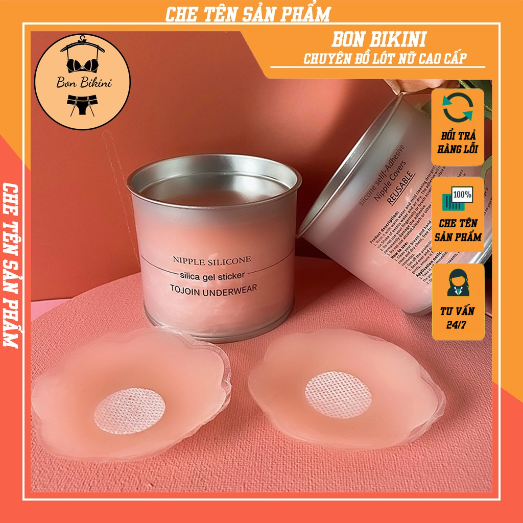 [Cao cấp] Miếng dán ngực silicon, dán ti silicon cao cấp an toàn, tiện dụng, sử dụng nhiều lần
