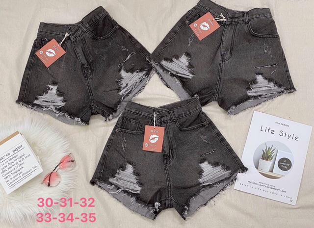 [Mã WASTUP5 giảm 10% tối đa 20K đơn 99K] Quần short jean lưng cao size đại 30-35 ( kèm video) | BigBuy360 - bigbuy360.vn
