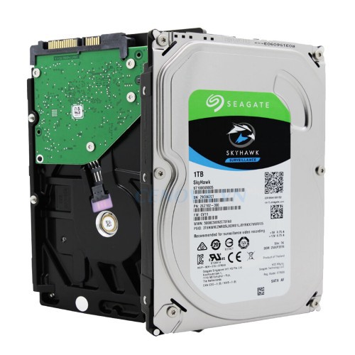 Ổ cứng cắm trong Seagate Skyhawk 1TB 3,5" SATA- ST1000VX005