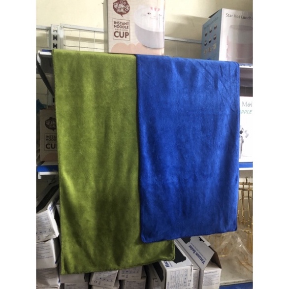 Khăn gội đầu thấm nước mềm mịn Microbier 35x75cm loại dày, đa năng