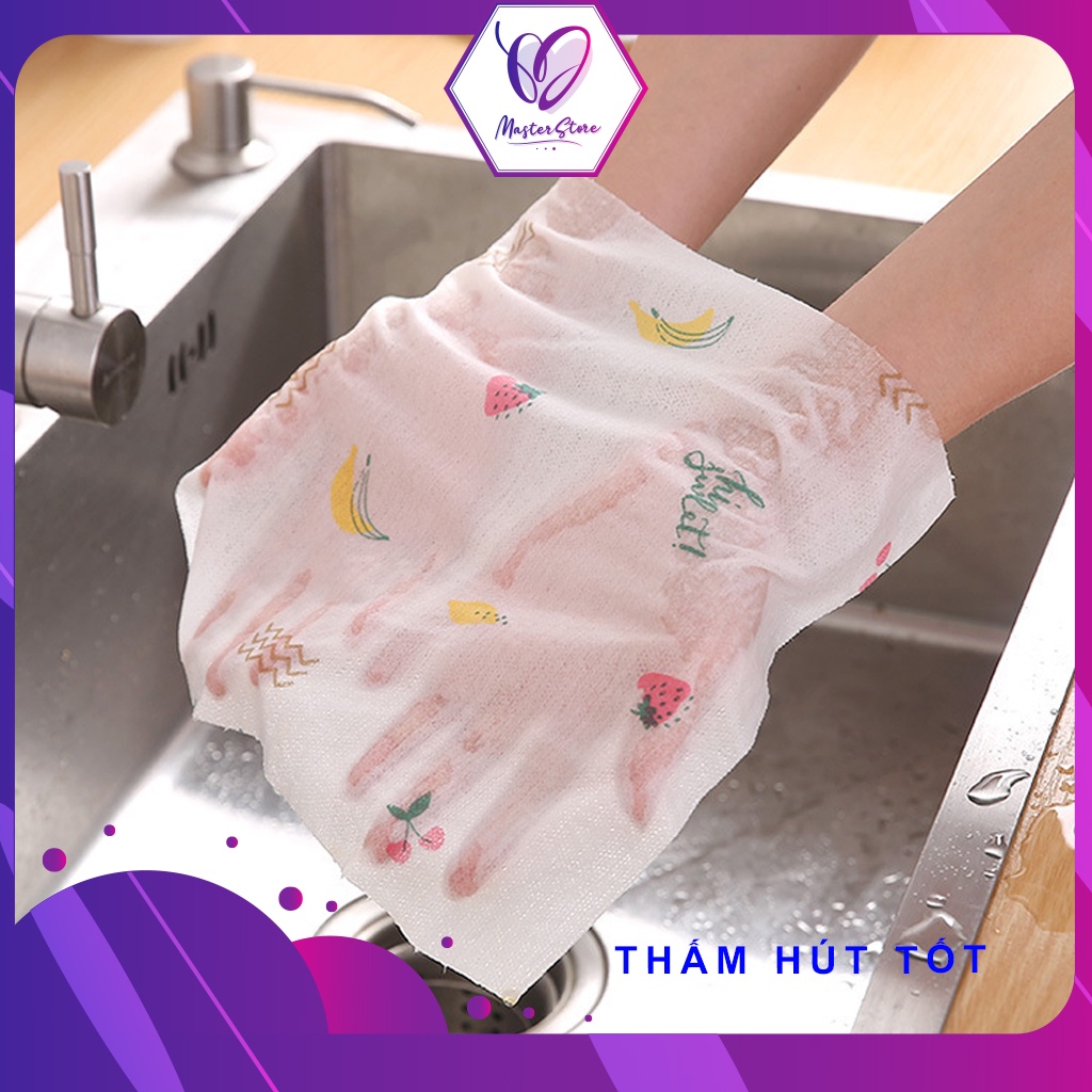 Cuộn Khăn giấy lau nhà bếp đa năng siêu thấm Master Store