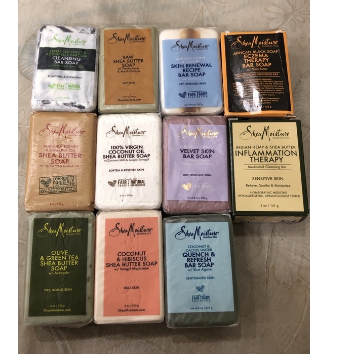 MAFURA OIL SHEA BUTTER SOAP được pha chế đặc biệt với Mật ong Manuka tạo ra hàng rào dưỡng ẩm Shea moisture