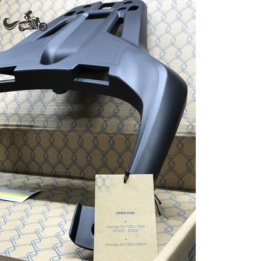 Cảng Sau SH 350i - Tay Dắt SH 350i Nhôm Đúc Cho SH Ý SHVN 2020-2022 125i 150i 300i 350i Chính Hãng Zhi.Pat Màu Đen &amp; Bạc