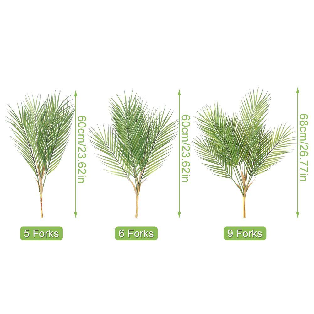 Lá Cọ Giả Trang Trí Tiệc Cưới Kích Thước 60 / 68CM|Cây Cọ Giả Giống Người Sống Động Như Thật