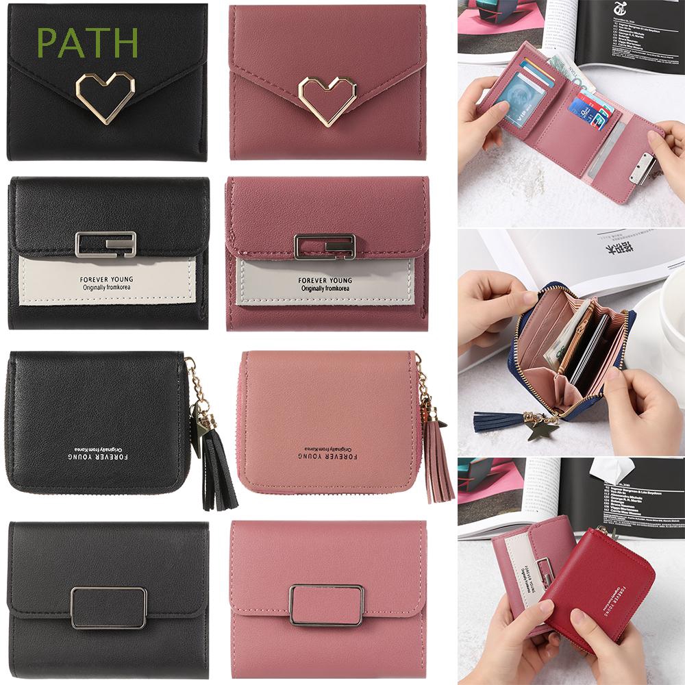 Ví Da Pu 4 Kiểu Dáng Đáng Yêu Cho Nữ