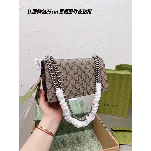 Túi Xách Gúcci đầu rồng sz 25 chất da bò sẵn ship