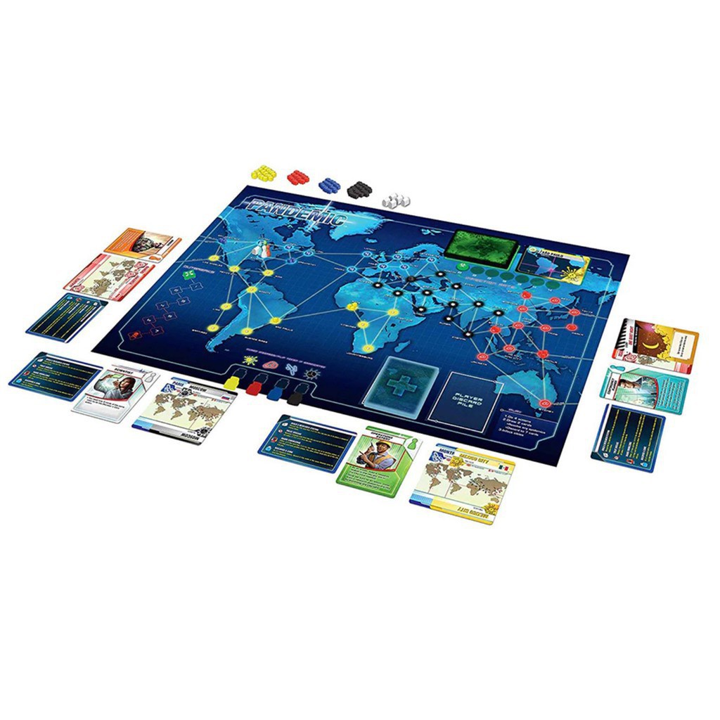 Z-Man Games Pandemic Trò Chơi Trên Bàn Cờ Board Game Chơi Bài