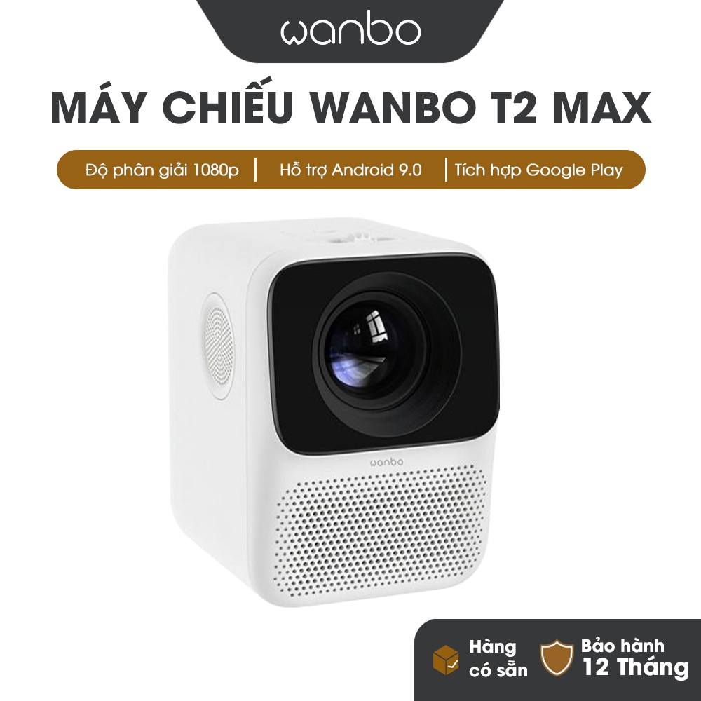 Wanbo T2 Max - Máy chiếu thông minh, 450ASLM