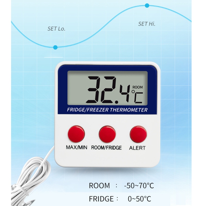 Tủ Lạnh Cổ Điển Max / Min Có Màn Hình LCD