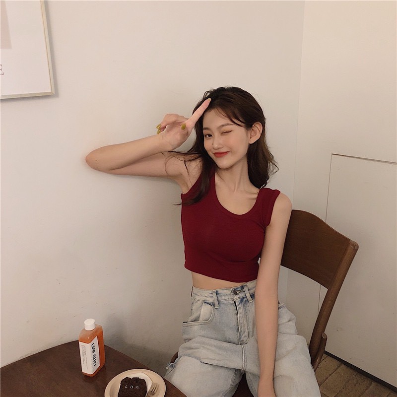 A39 - Áo bigsize croptop sát nách