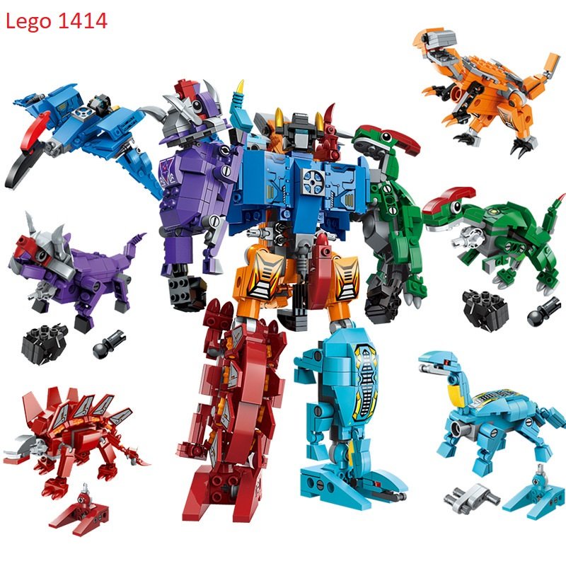 BỘ LEGO 6IN1 CẢNH SÁT ROBOT 1407