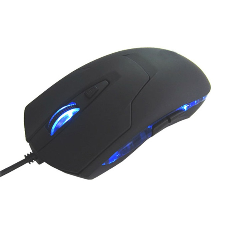 Chuột Máy Tính LIDU1 Type C Có Dây Đèn LED RGB 2400 DPI 6 Nút Bấm Dùng Để Chơi Game