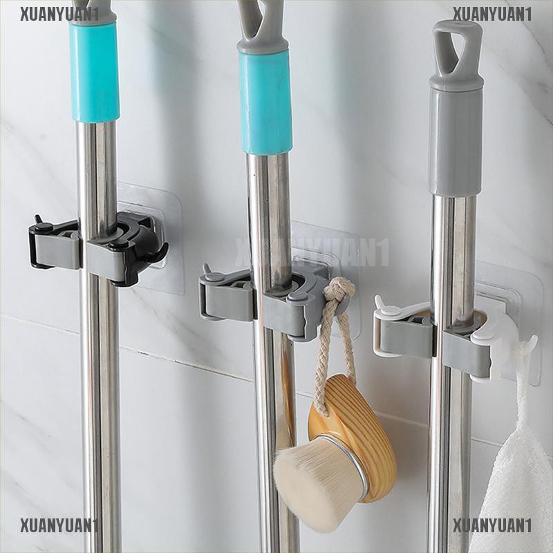 [XUANYUAN1] Giá Đỡ Chổi Và Cây Lau Nhà Gắn Tường