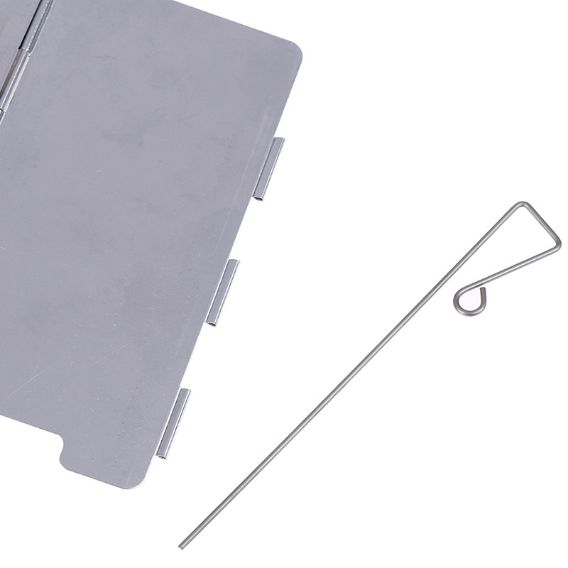 JETTING Set 9 Tấm Chắn Gió Cho Bếp Cắm Trại Dã Ngoại