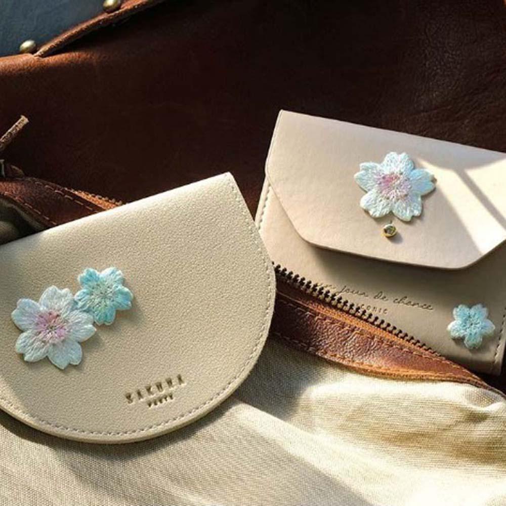 Miếng vá quần áo hình hoa anh đào xinh xắn đáng yêu