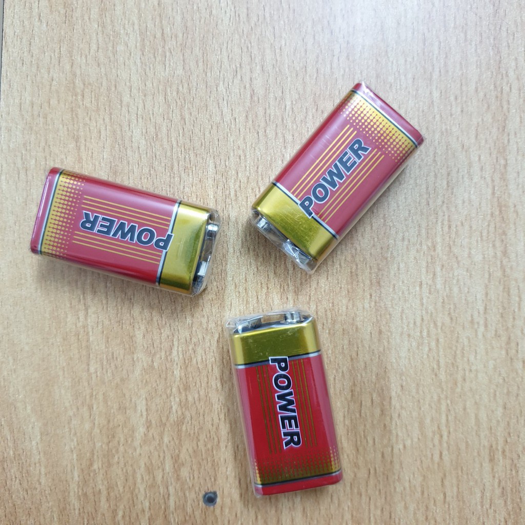 Pin 9V POWER dùng cho bộ test mạng, mic hát...cực bền,giá rẻ. PIN