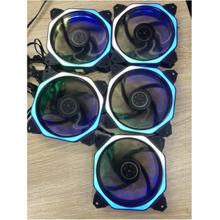 Fan Coolmoon Led RGB V8 (Fan + Hub +Remote )
