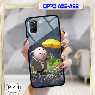 Ốp lưng kính OPPO A52/ A92- hình 3D