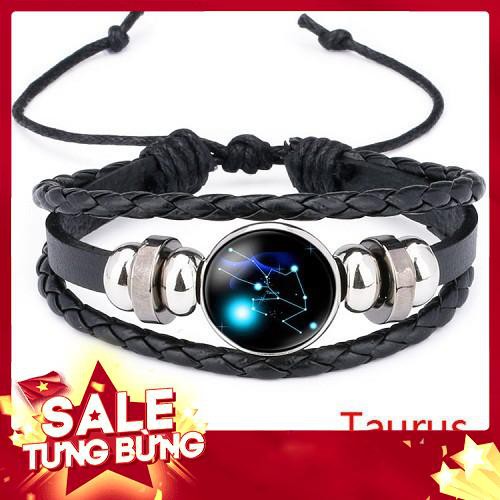 Hàng NEW Vòng đeo tay 12 cung hoàng đạo Loại tốt