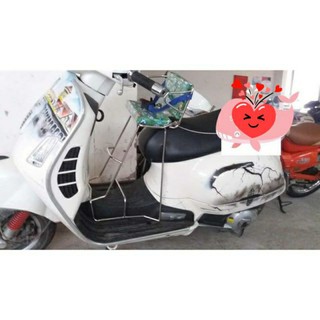 Ghế ngồi xe máy cho bé xe Vespa LX 125 - GTS - Piaggio - Sprint - Primavera có tựa vòng - đai