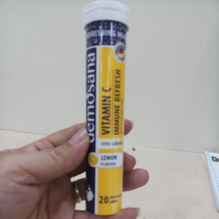 (mua 1 tăng 1)THỰC PHẨM CHỨC NĂNG VITAMIN C 20 VIÊN –VỊ CHANH         DuEMOSANA IMMu