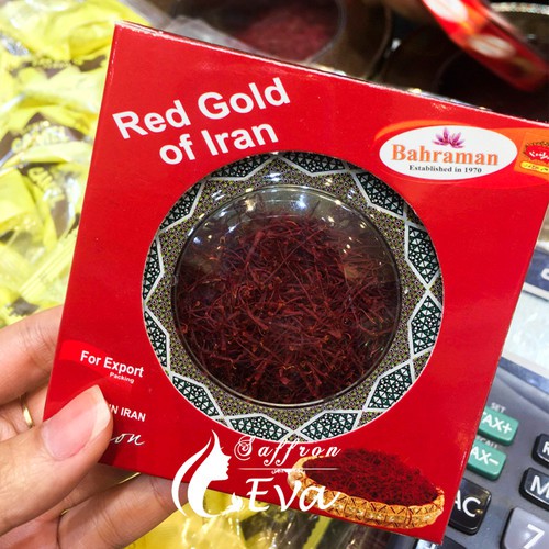 HỘP NHỤY HOA NGHỆ TÂY- tằng cường trí nhớ,chống ung thư, ngủ ngon, đẹp da - BAHRAMAN 1gr