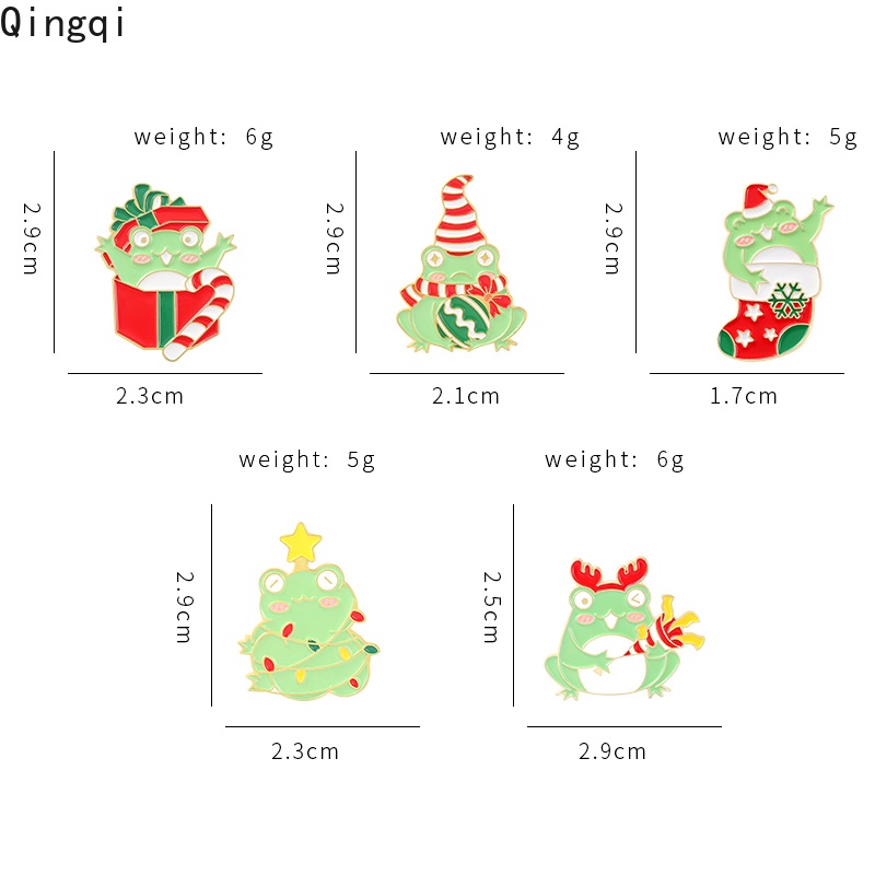 Ghim cài áo Miss Zoe hình chú ếch nhiều thiết kế tùy chọn đáng yêu cho bé