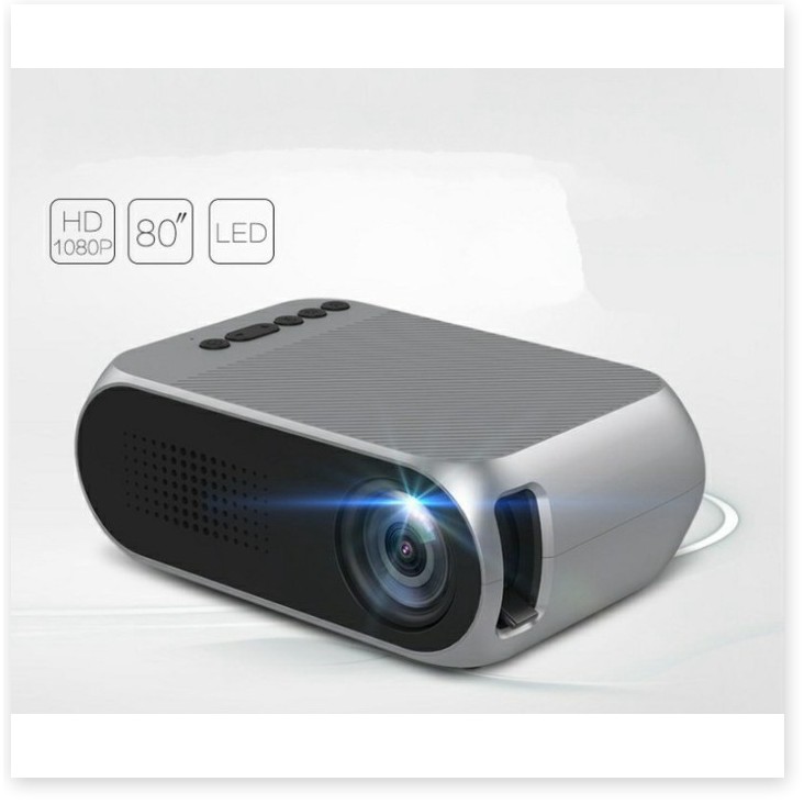 Libishop Máy chiếu phim mini YG320 màn ảnh rộng 200inch + màn chiếu 100inch | BigBuy360 - bigbuy360.vn