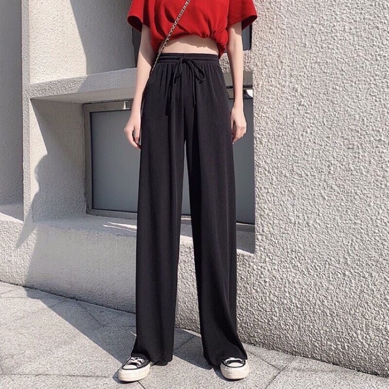 QUẦN LEN TĂM ỐNG SUÔNG, QUẦN CULOTTES LEN TĂM NHIỀU MÀU
