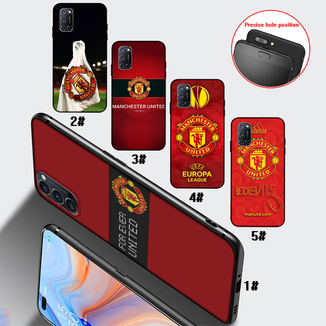 Mềm Ốp Lưng Manchester United Fc Man Utd Nhiều Mẫu Mã Cho Điện Thoại Oppo F17 Pro 3 Pro Realme 5 X Pro Lite 2 A5 5i 5s 6 6i Pdd11