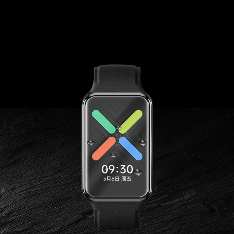 Bộ 5 Miếng Dán Màn Hình Bằng TPU Mềm Trong Suốt Bảo Vệ Toàn Diện Cho Đồng Hồ Thông Minh OPPO