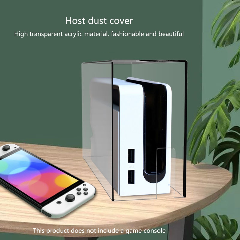 Ốp Bảo Vệ Bằng Acrylic Cứng Trong Suốt Cho Switch Host Pha Lê