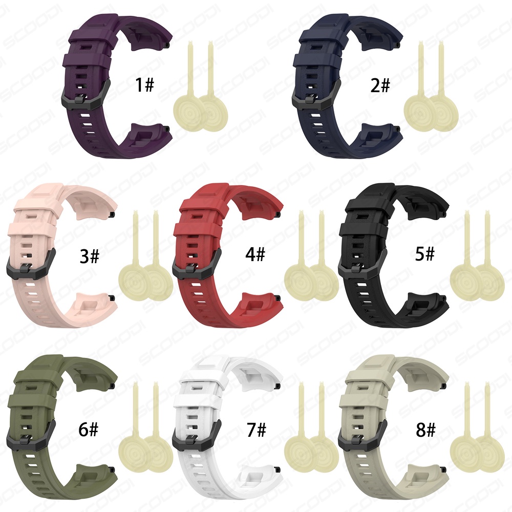 Dây Đeo Silicon Thoáng Khí Cho Đồng Hồ Thông Minh Huami Amazfit T-Rex 2
