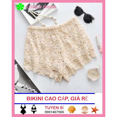 Quần  len móc  cute