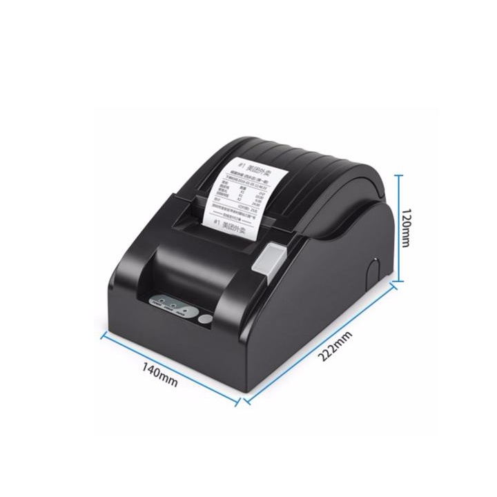 Máy In Hóa Đơn Gprinter GP-5890XIII dùng giấy K58 in từ điện thoại (WIFI), máy tính (USB)