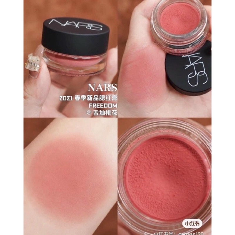 Má hồng kem Nars mẫu mới shop về 4 màu Darling-Freedom-Gasp-Rush