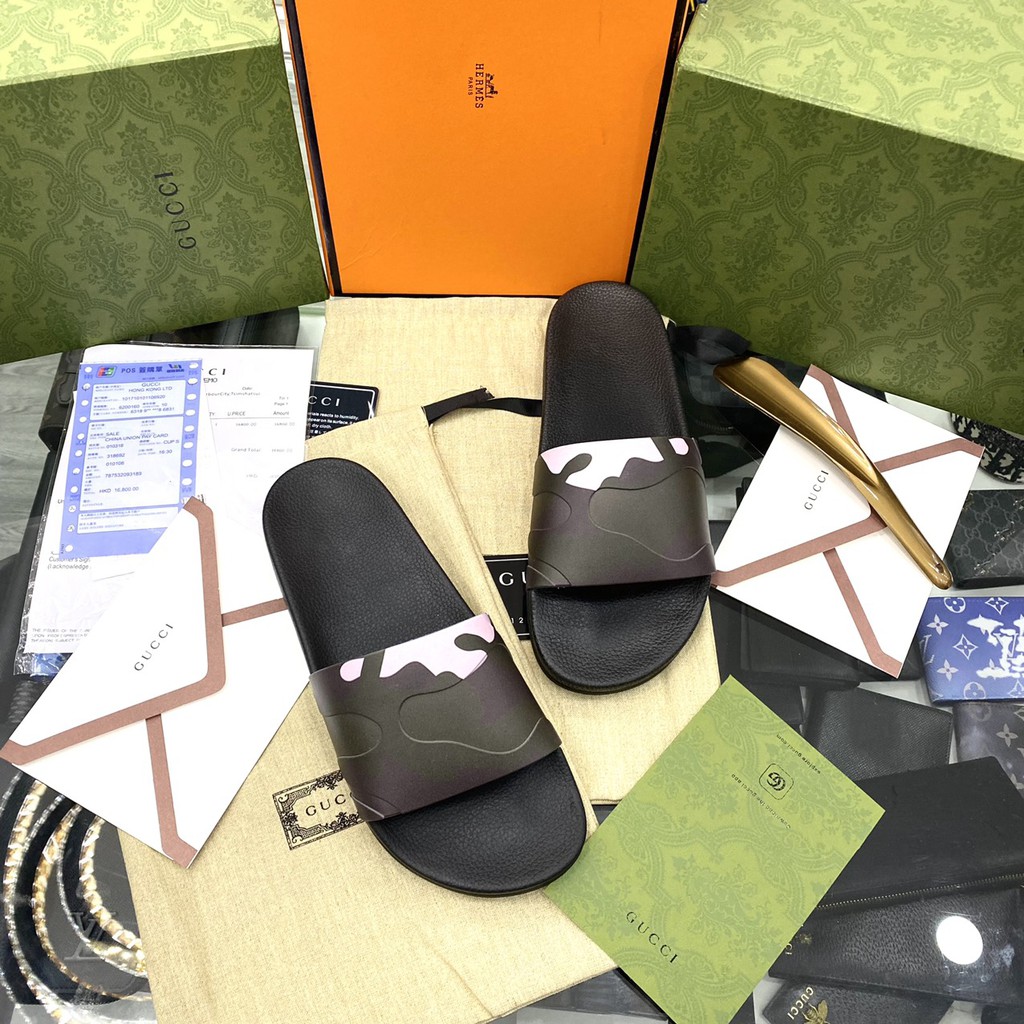 👟 HIGH FASHION👟 Dép lê quai ngang  siêu cấp G.C.C  FULLBOX các mẫu MLN size 38-43