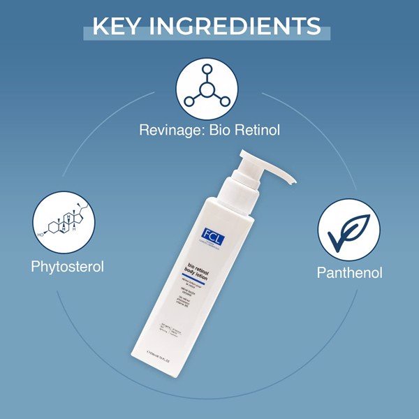 Fixderma FCL BIO RETINOL BODY LOTION trẻ hoá da, giảm mụn, tăng độ đàn hồi, chống nhăn - 200ml- chính hãng công ty