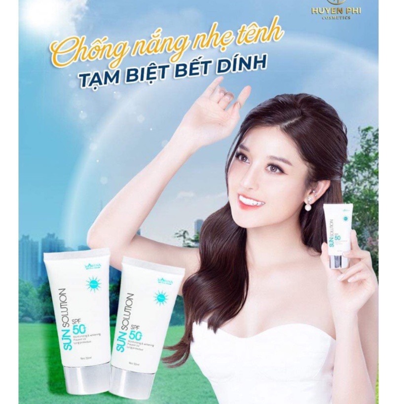 Kem Chống Nắng HUYỀN PHI SPF50+ PA++++