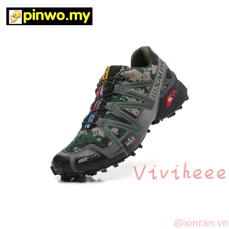 [Với hộp] Chính hãng Salomon Speedcross 3 người đàn ông ngoài trời Giày đi bộ Salomon chuyên nghiệp :