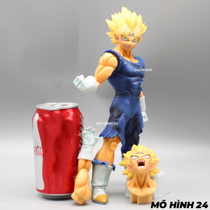Mô hình Majin Vegeta Ichiban F1 hàng đẹp có 2 đầu 2 tay thay thế Masterlise tượng figure đồ chơi majin vegeta cadich