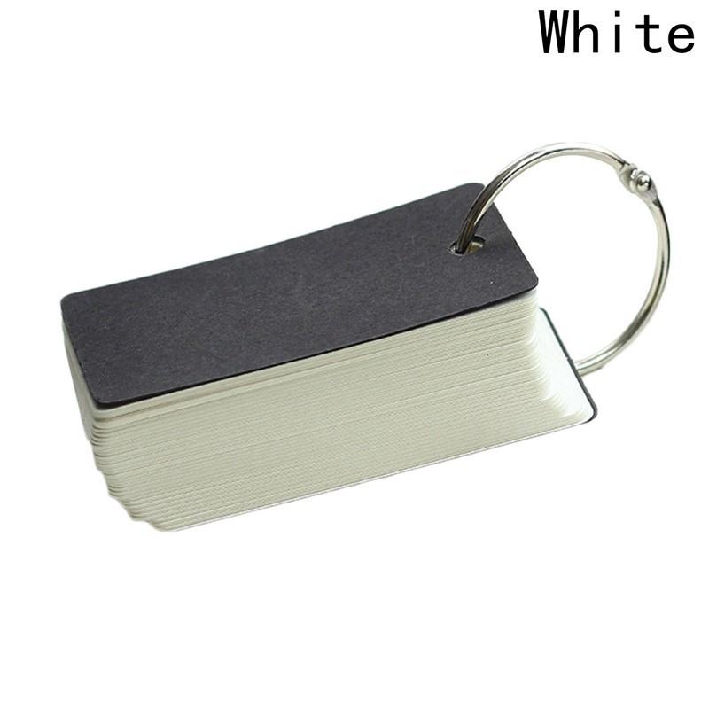 Lanfy1 Tập 100 tờ giấy ghi chú dùng để học từ vựng đa năng tiện dụng